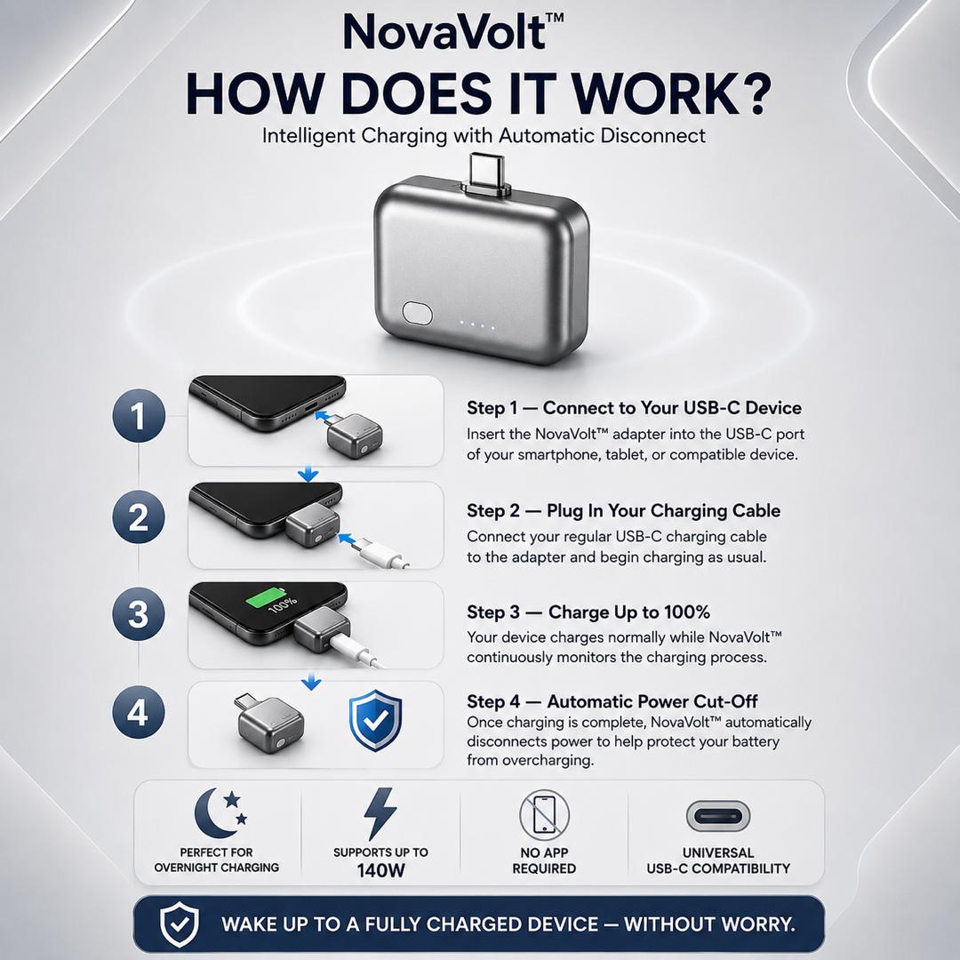 NovaVolt™Le Régulateur de Charge Intelligent