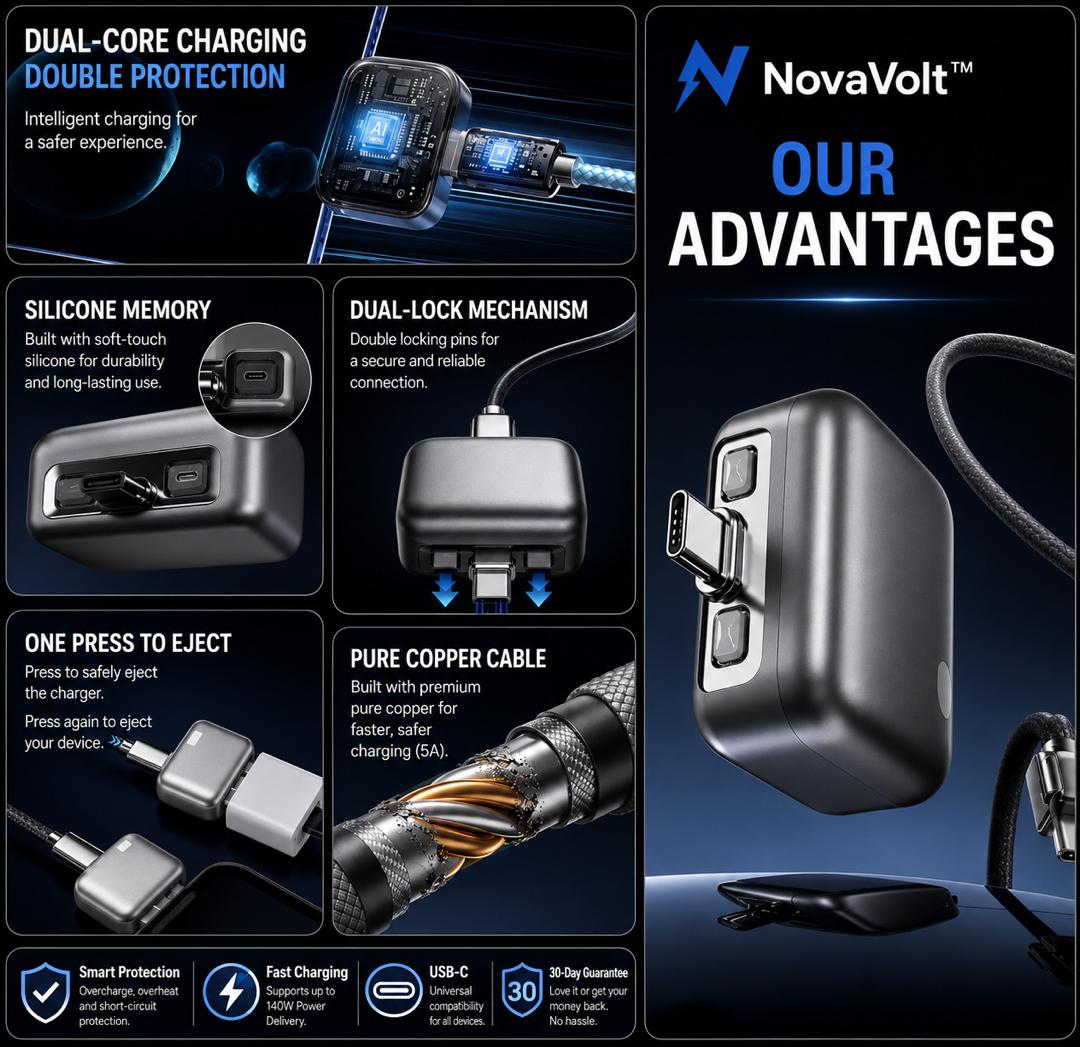 NovaVolt™Le Régulateur de Charge Intelligent